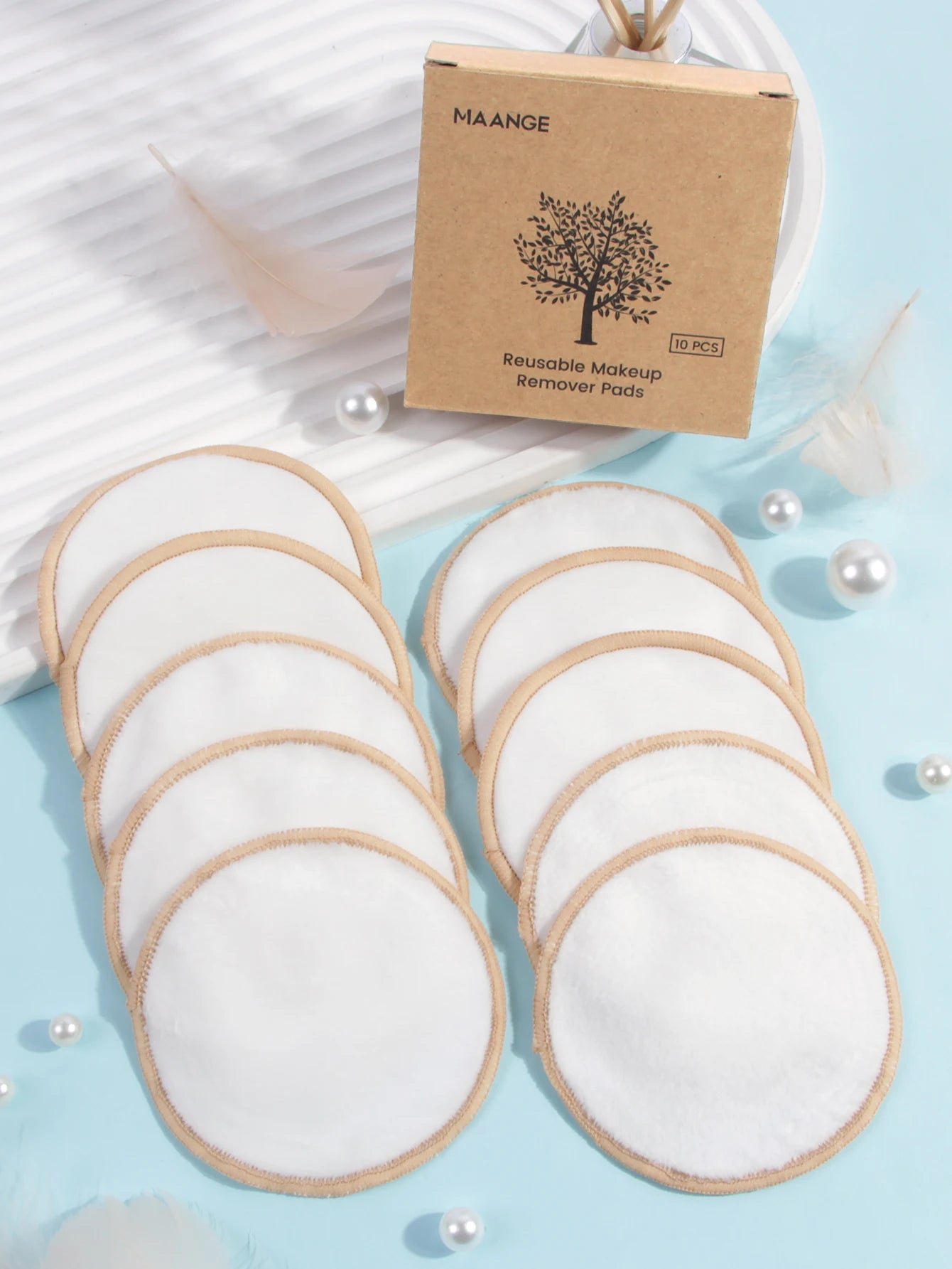 Reusable Bamboo Cleansing Pads (10 Pack)